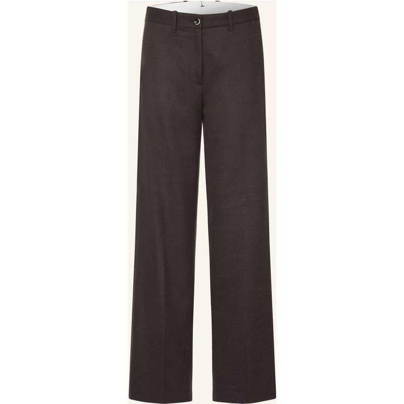 Nine:Inthe:Morning Marlenehosen Fiamma braun