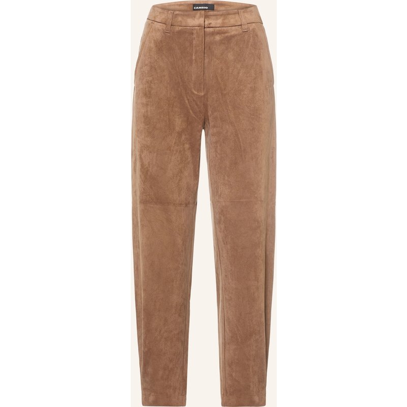 Cambio Hose Odelia In Lederoptik beige