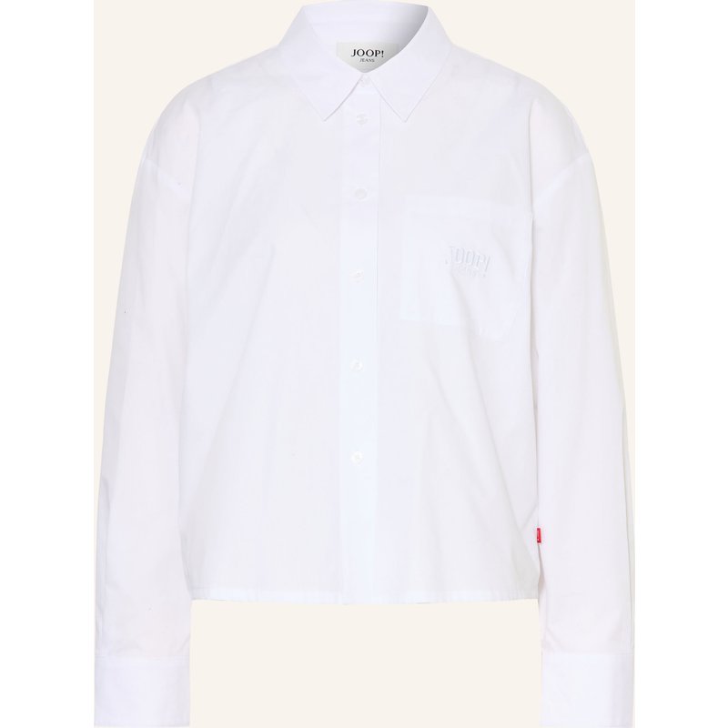 Joop! Jeans Hemdbluse Berlind weiss