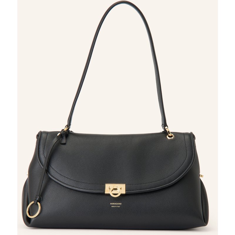 Ferragamo Umhängetasche schwarz