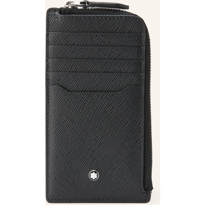 Montblanc Saffiano-Kartenetui Sartorial schwarz