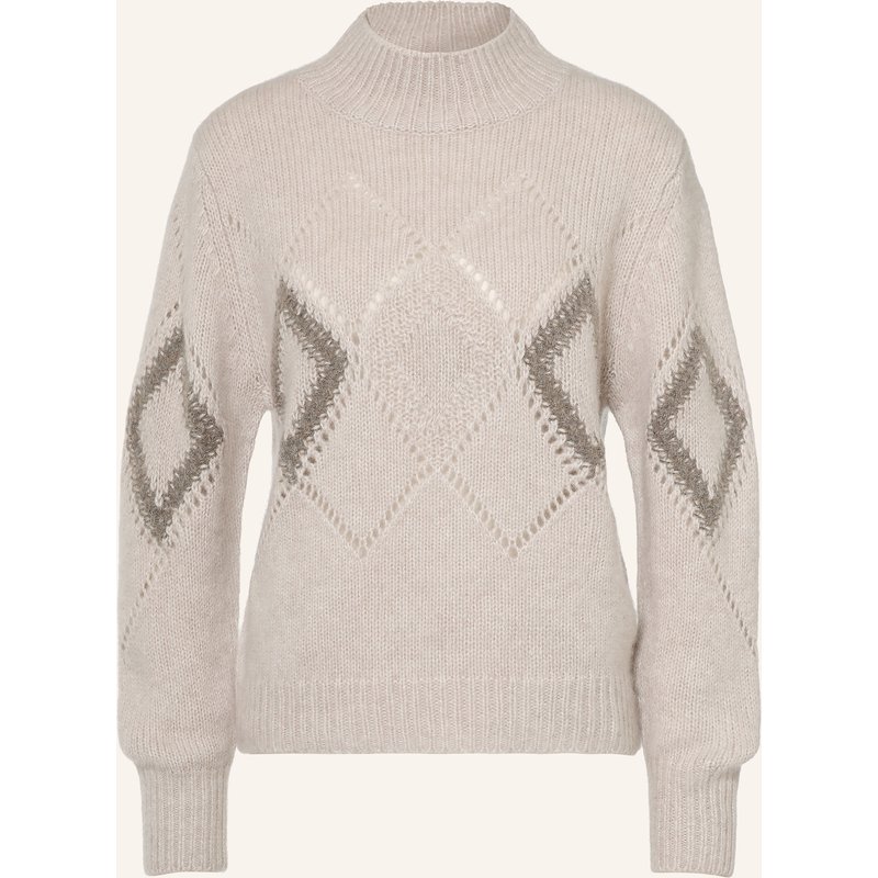 Hemisphere Pullover Mit Cashmere grau