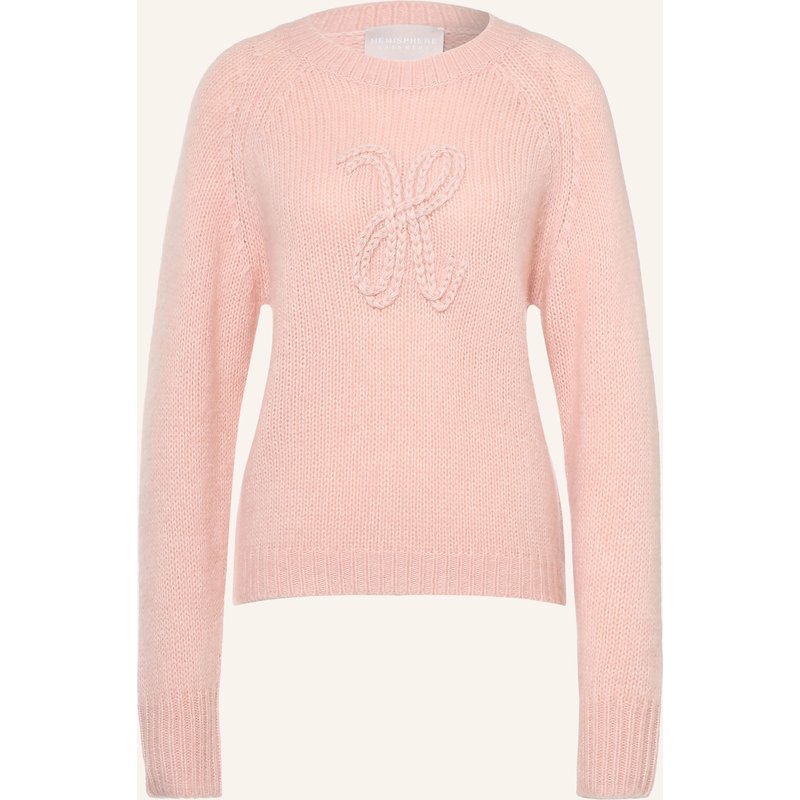 Hemisphere Pullover Mit Cashmere rosa