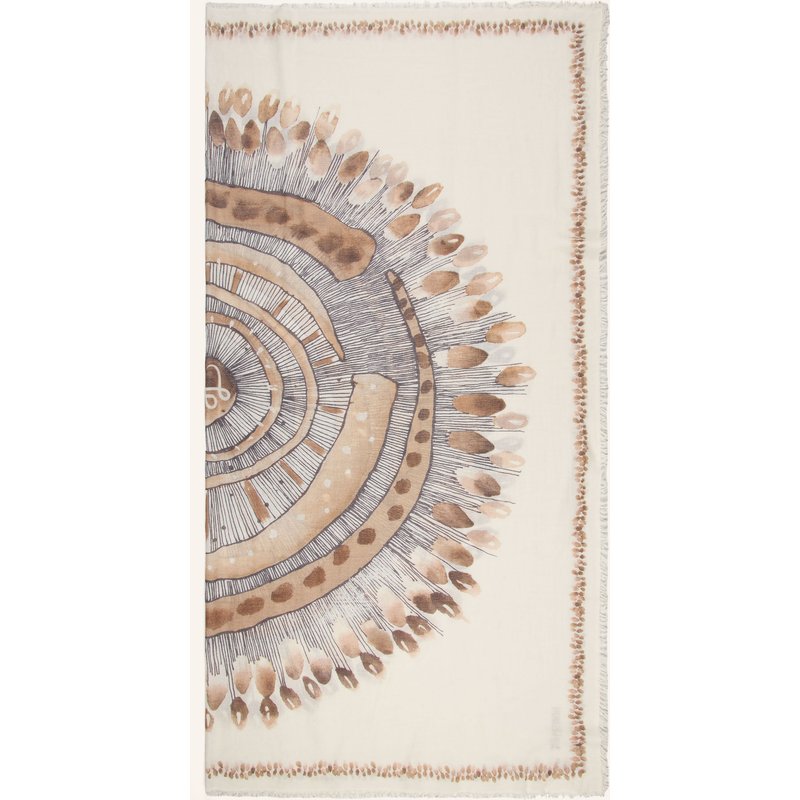 Hemisphere Tuch Mit Cashmere braun