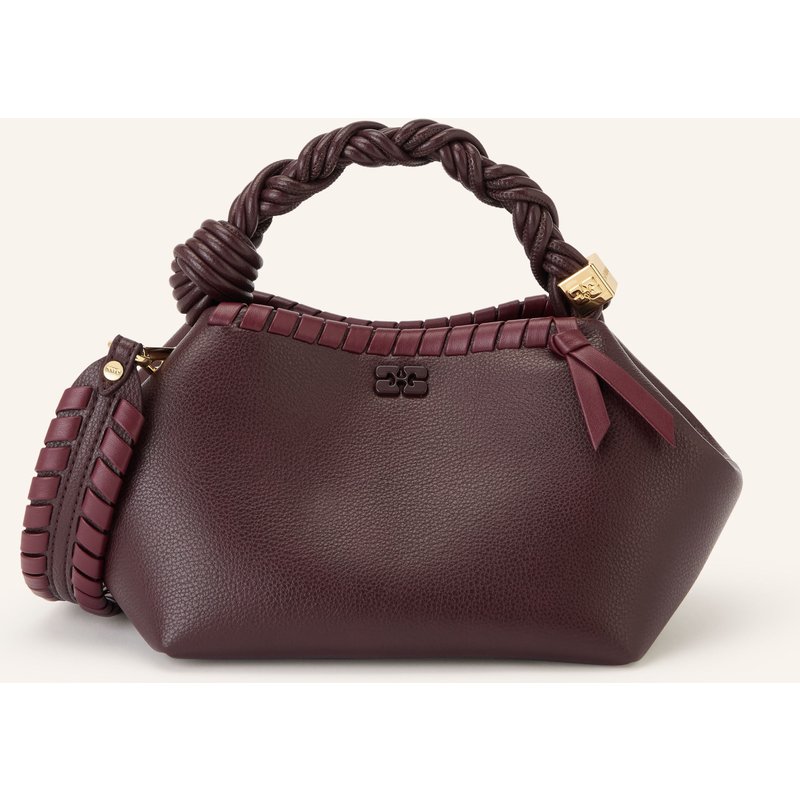Ganni Handtasche Bou Small braun