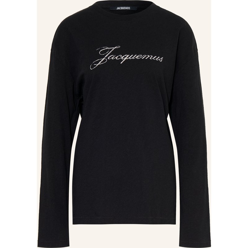 Jacquemus Longsleeve Le Tshirt Montaigne schwarz