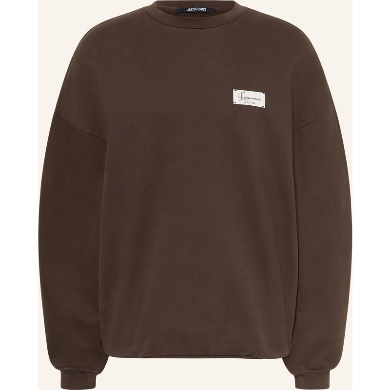 Jacquemus Sweatshirt Le Sweatshirt Montaigne braun