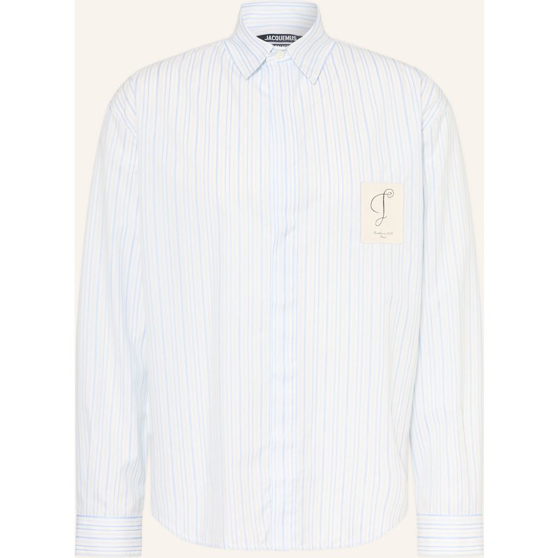 Jacquemus Hemd La Chemise Simon Ml Comfort Fit blau