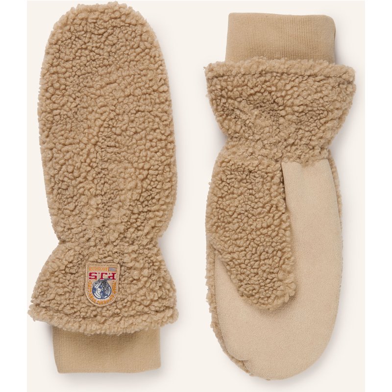 Parajumpers Fäustlinge Ilova Aus Teddyfell beige