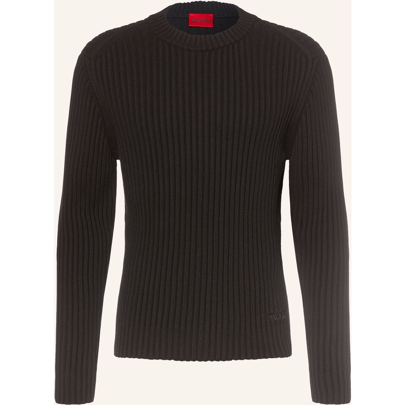 Hugo Pullover Sribban schwarz
