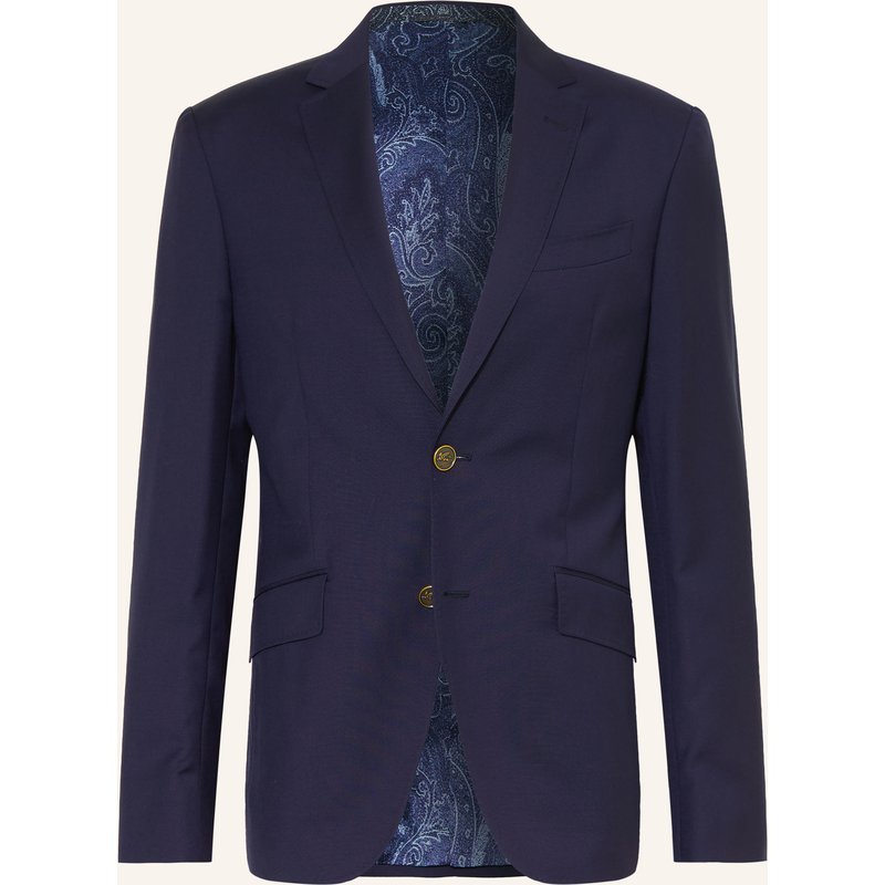 Etro Sakko Slim Fit blau