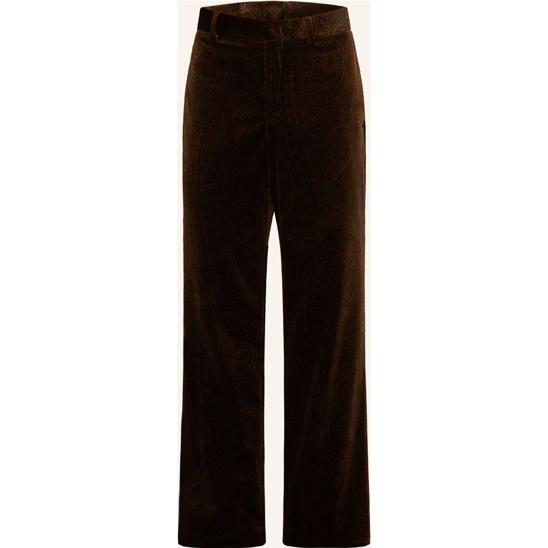 Etro Samtchino Regular Fit braun