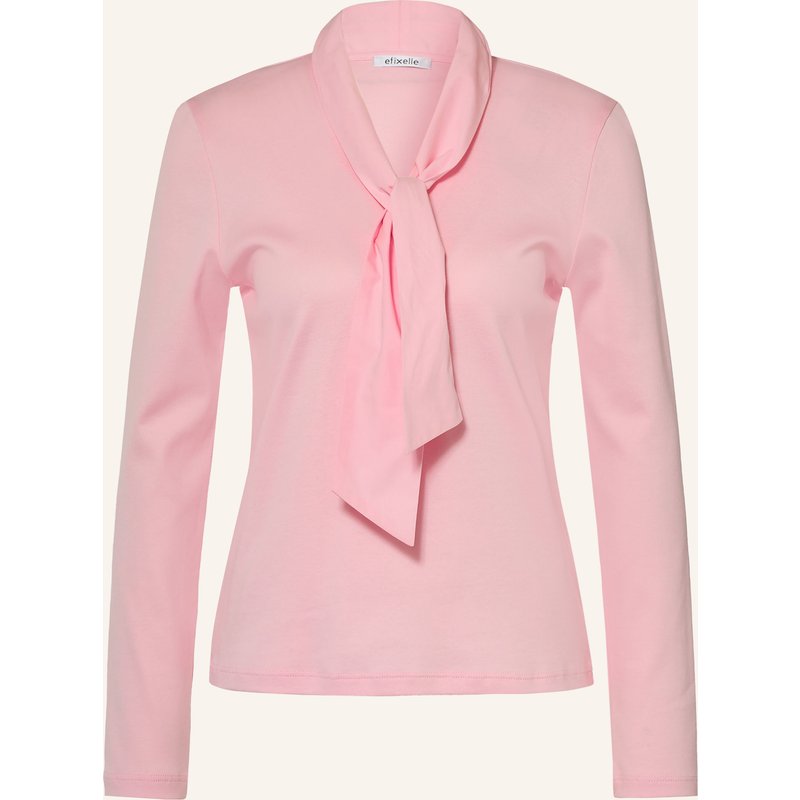 Efixelle Schluppenbluse rosa