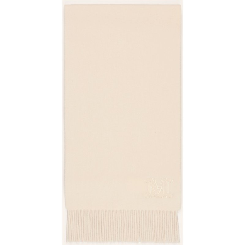 Max Mara Cashmere-Schal Alia weiss