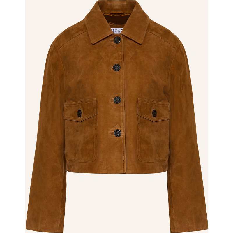 Ricano Lederjacke braun