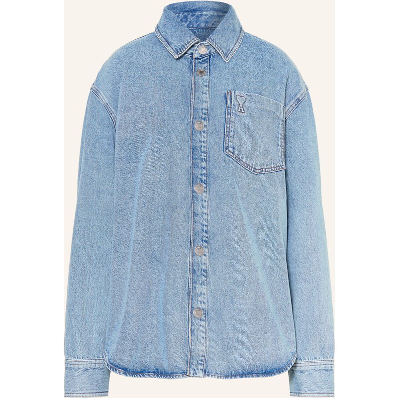 Ami Paris Jeans-Overshirt blau