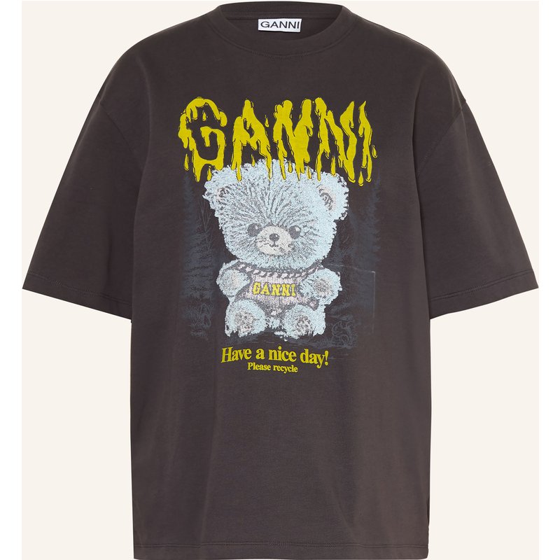 Ganni T-Shirt grau