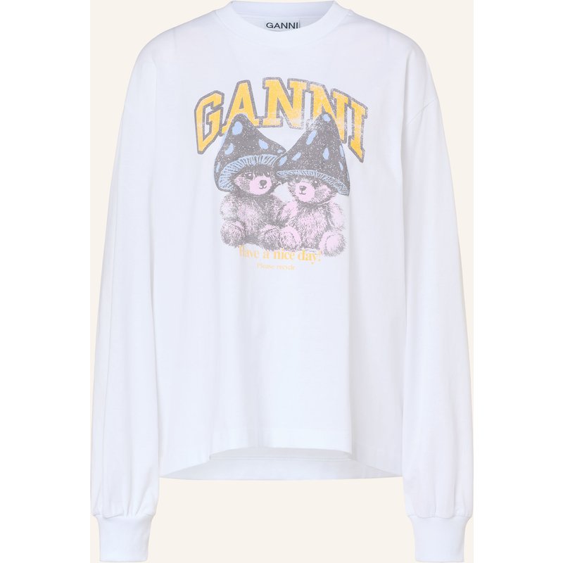 Ganni Longsleeve weiss
