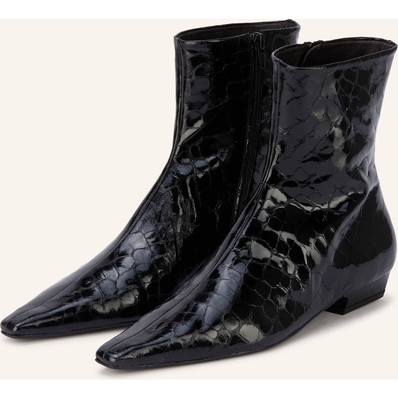 Zinda Lackstiefeletten Molly schwarz