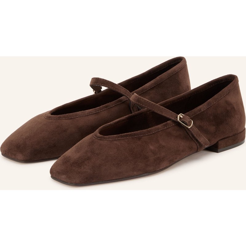 Inuovo Mary-Jane-Ballerinas braun