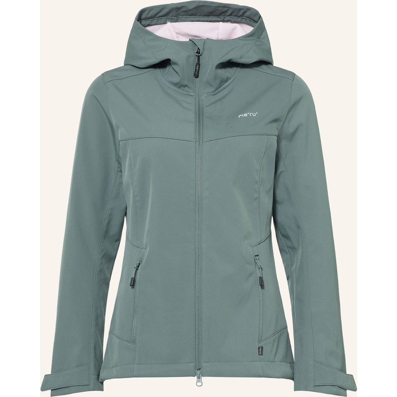 Me°Ru' Softshell-Jacke Bordeaux gruen