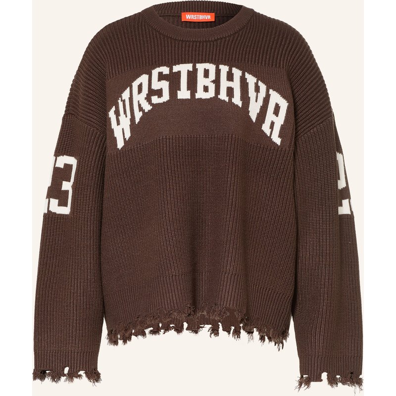Wrstbhvr Pullover Tove braun
