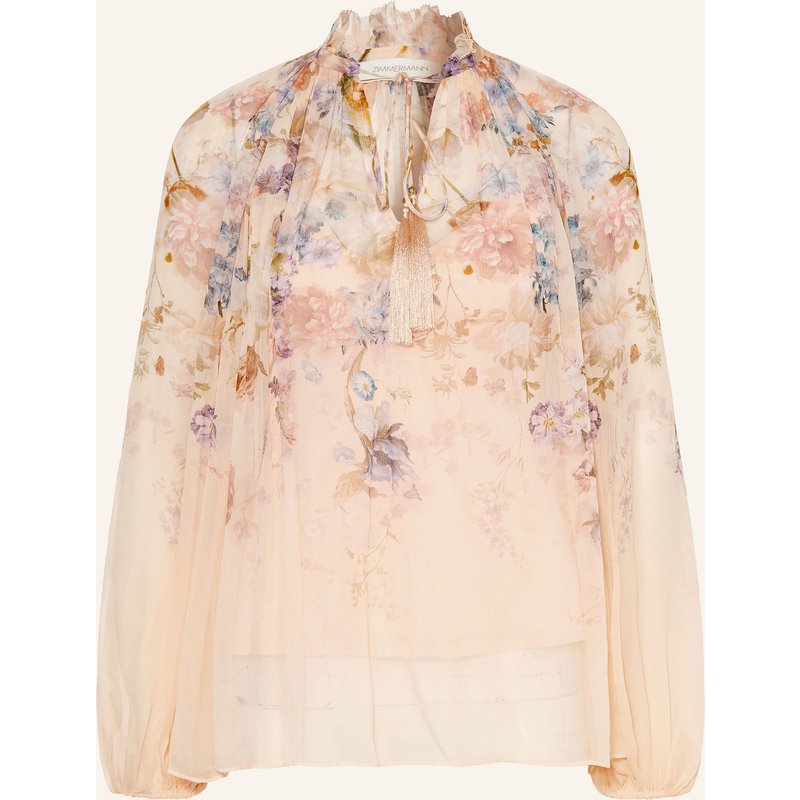Zimmermann Blusenshirt Valiant Mit Rüschen rosa