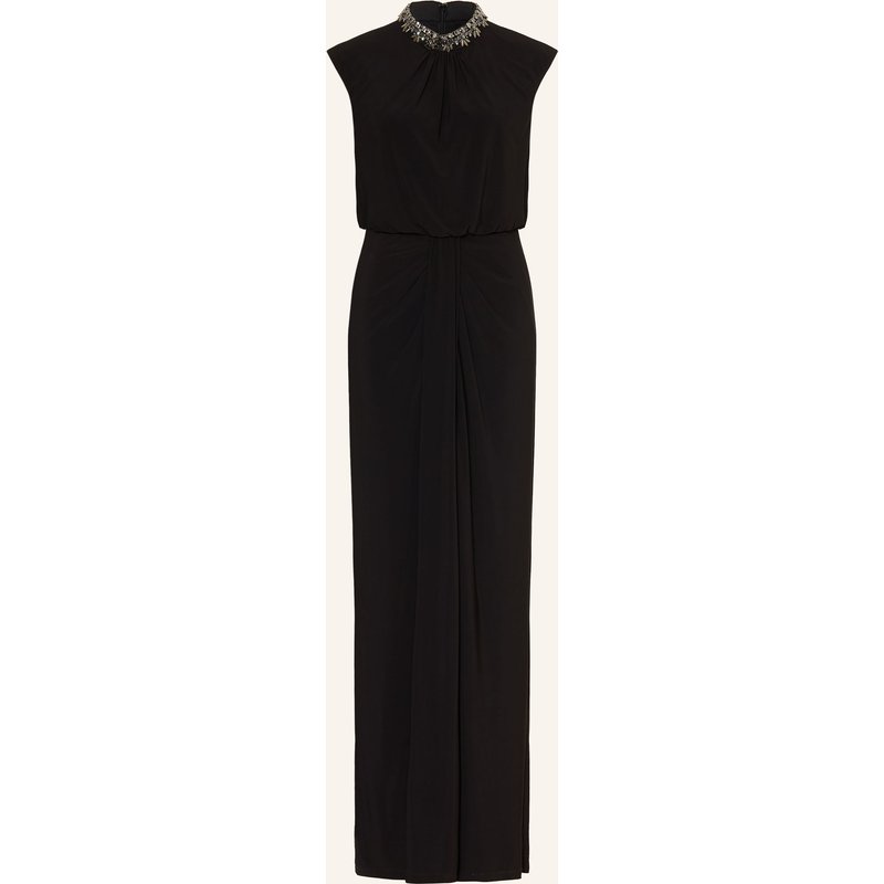 Adrianna Papell Abendkleid Aus Jersey Mit Schmucksteinen schwarz