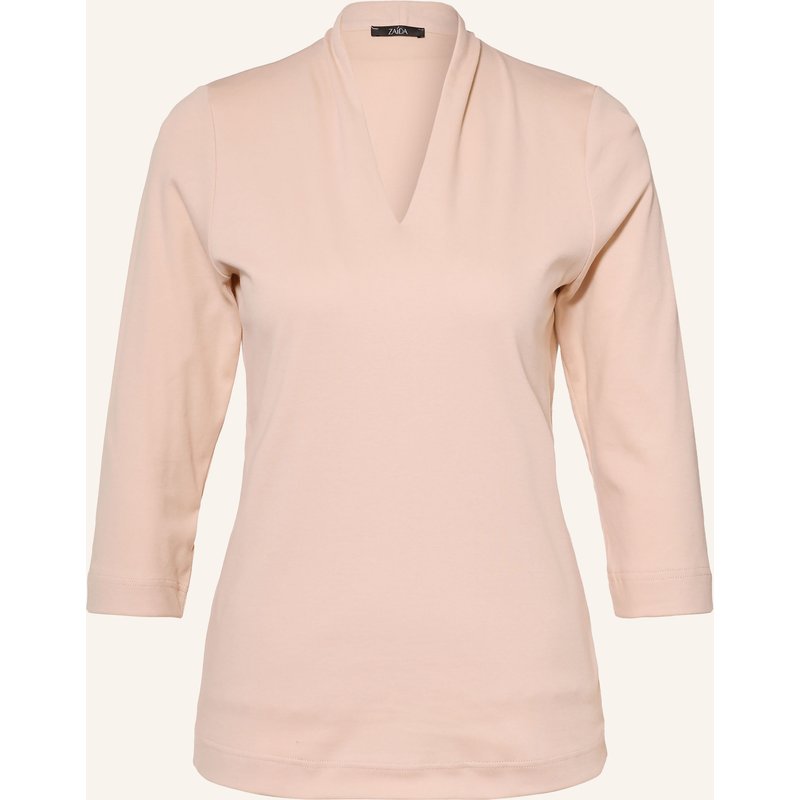 Zaída Shirt Mit Kelchkragen braun