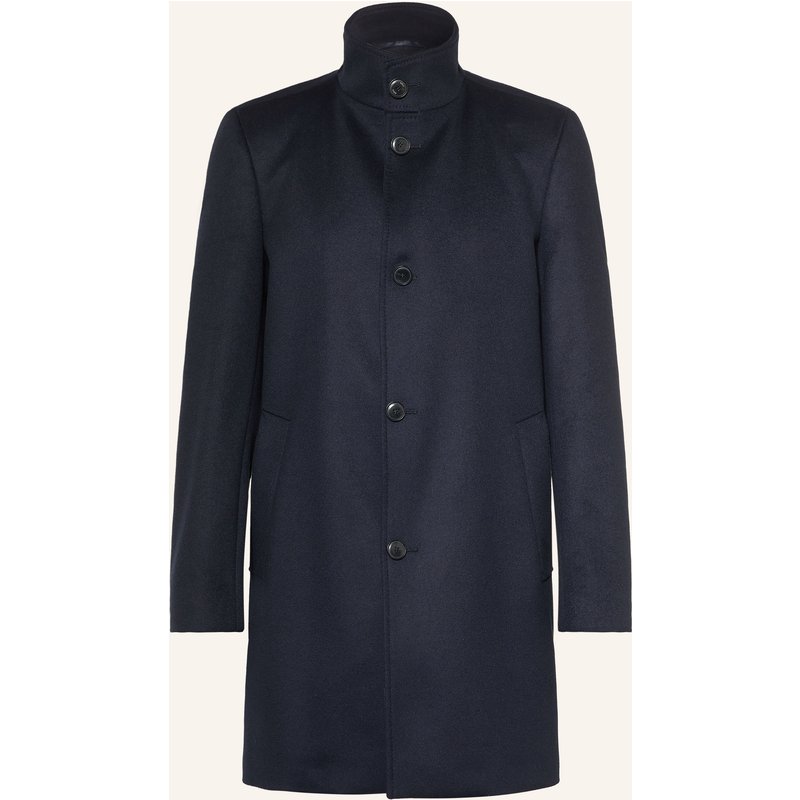 Boss Wollmantel Hyed blau