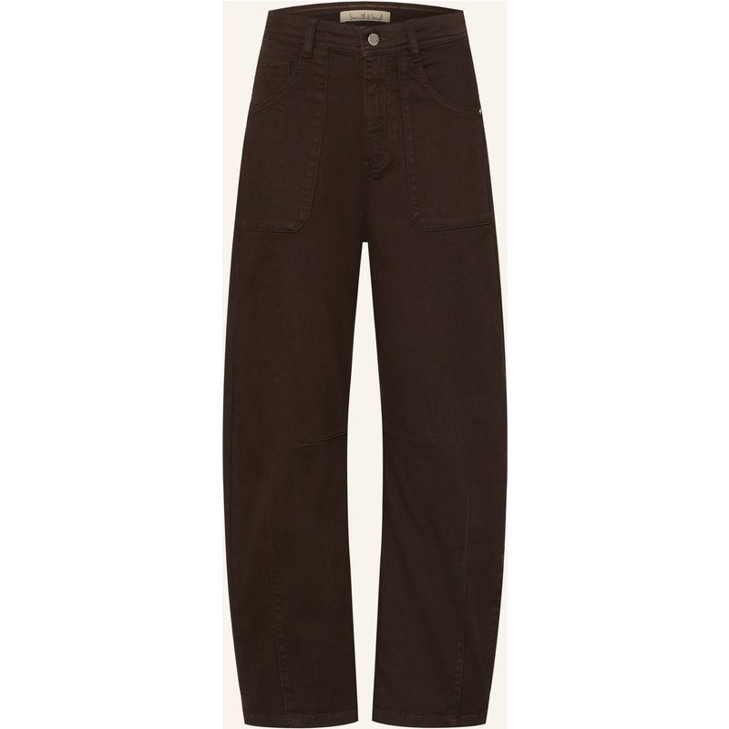 Smith & Soul Barrel Jeans braun