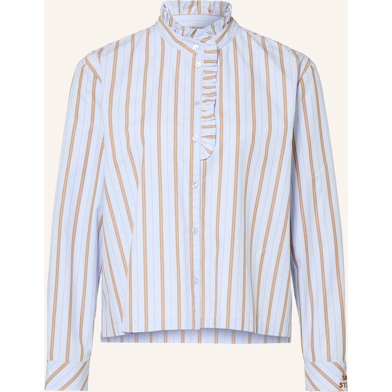 Smith & Soul Blusenshirt Mit Rüschen blau