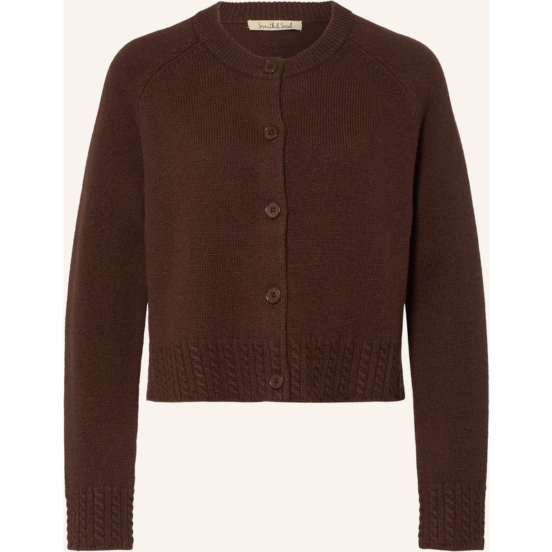 Smith & Soul Strickjacke braun