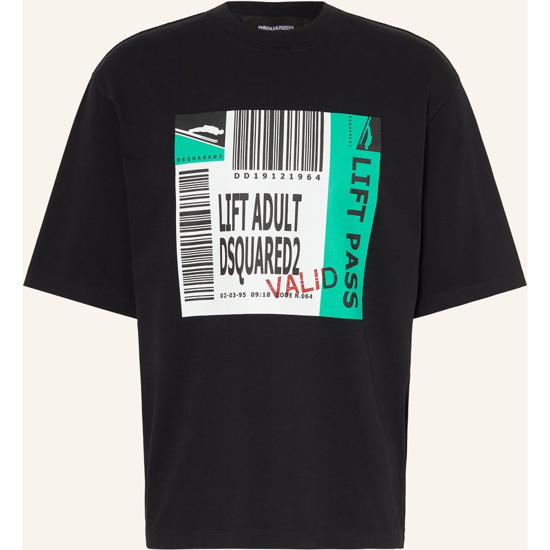 dsquared2 T-Shirt schwarz