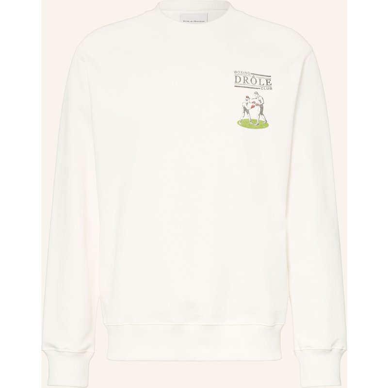 Drôle De Monsieur Sweatshirt weiss