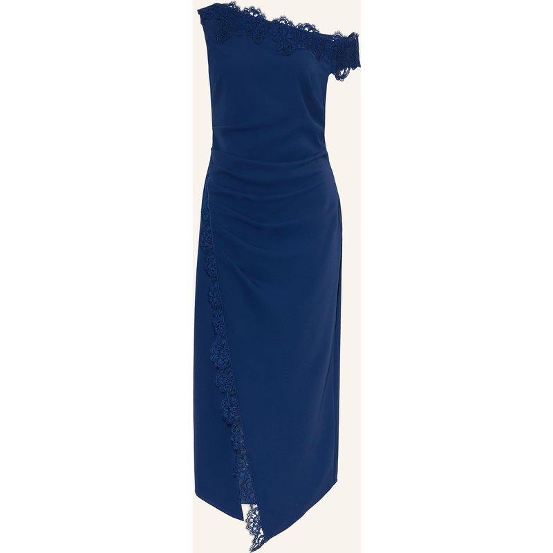 Lipsy Cocktailkleid Mit Spitze blau
