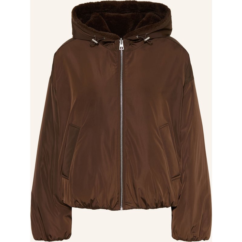 Marc O'polo Kunstfell-Jacke Zum Wenden braun