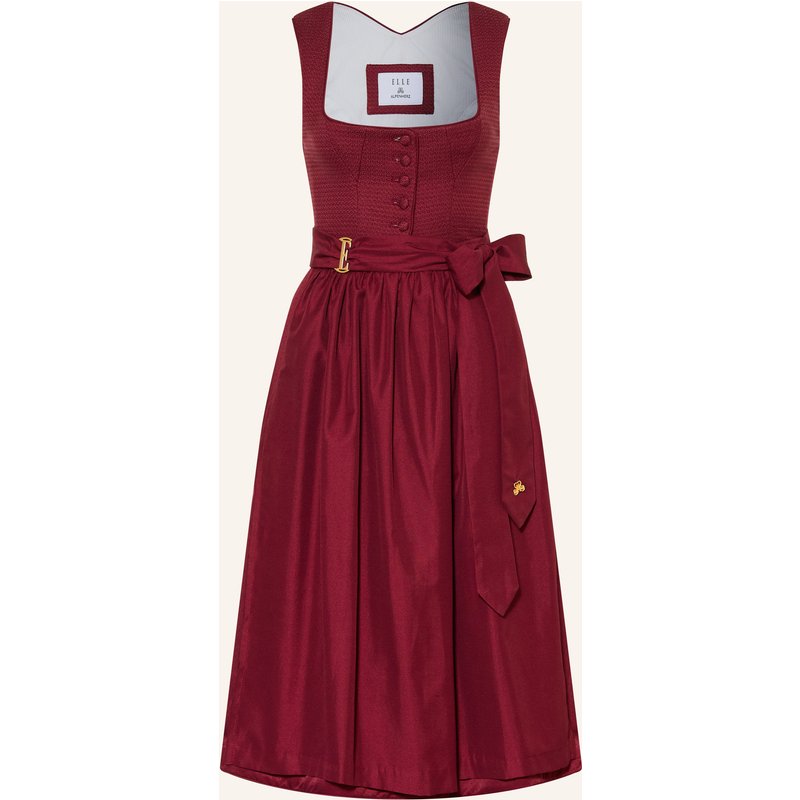 Alpenherz Dirndl Elle rot