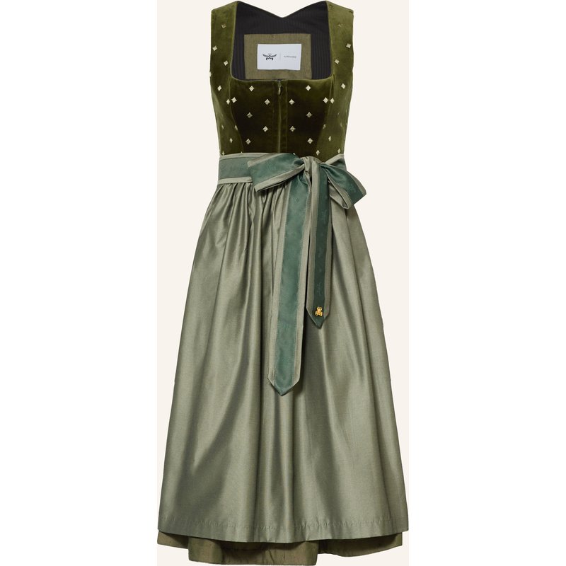 Alpenherz Dirndl gruen