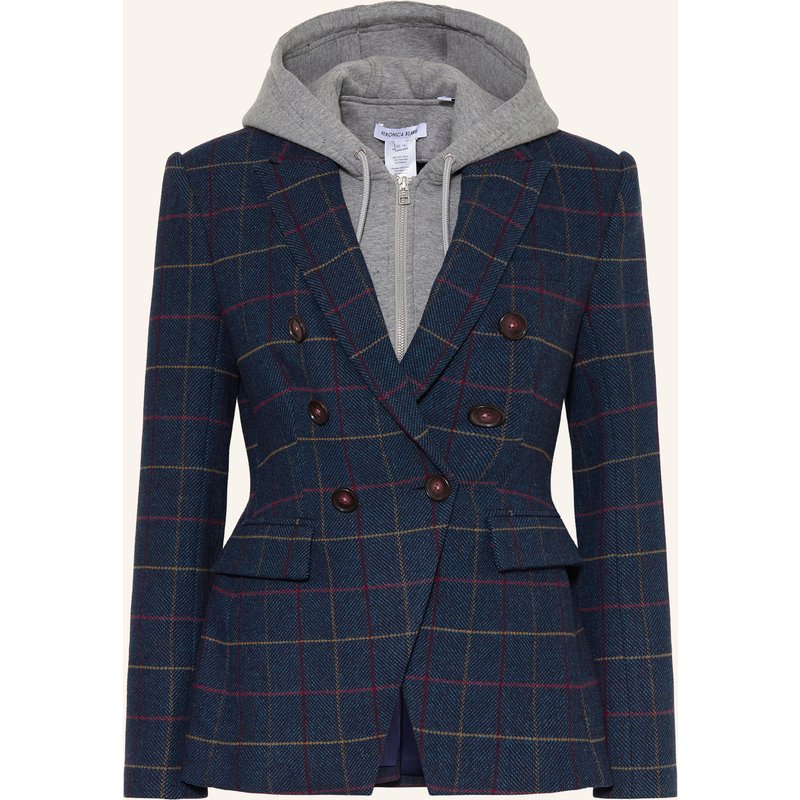 Veronica Beard Blazer Miller Mit Herausnehmbarer Blende blau