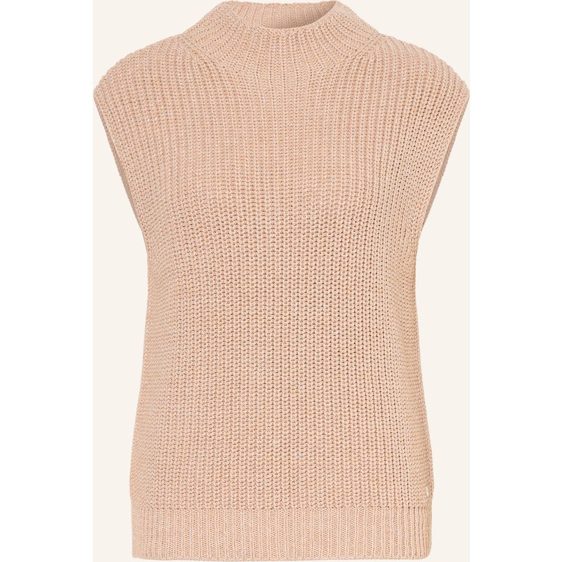 Monari Pullunder Mit Glitzergarn beige
