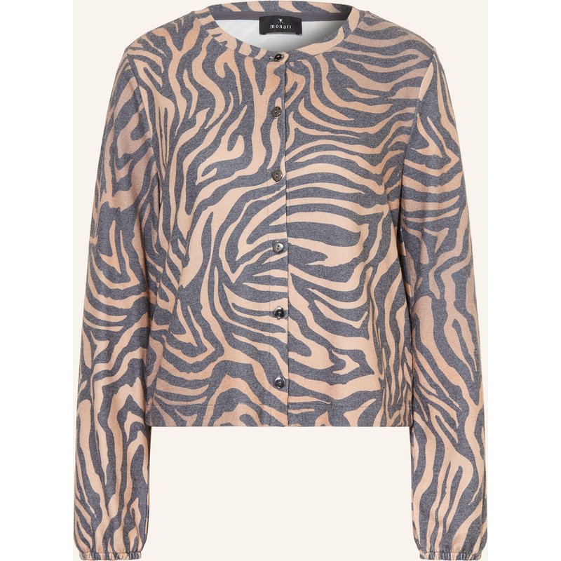 Monari Jerseyjacke braun