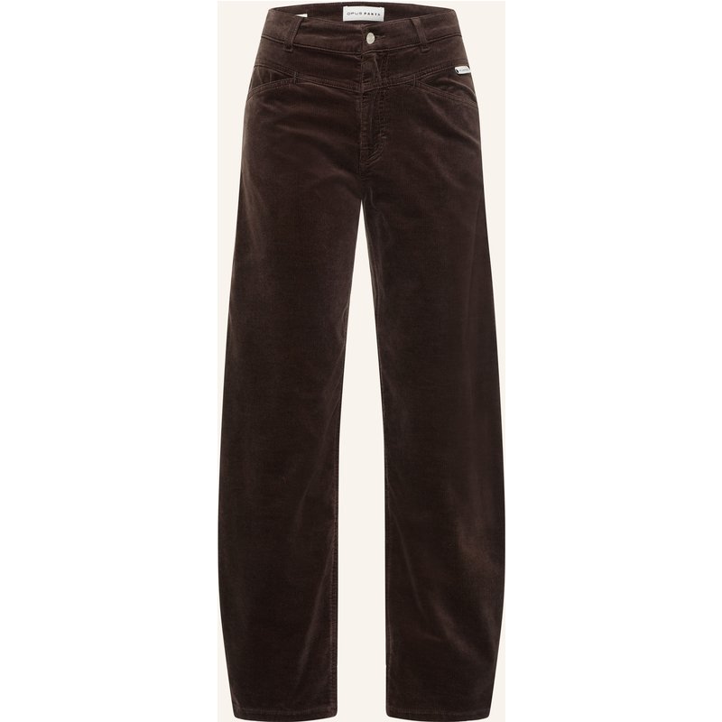 Opus Pants Cordhose Mari Cosmo braun