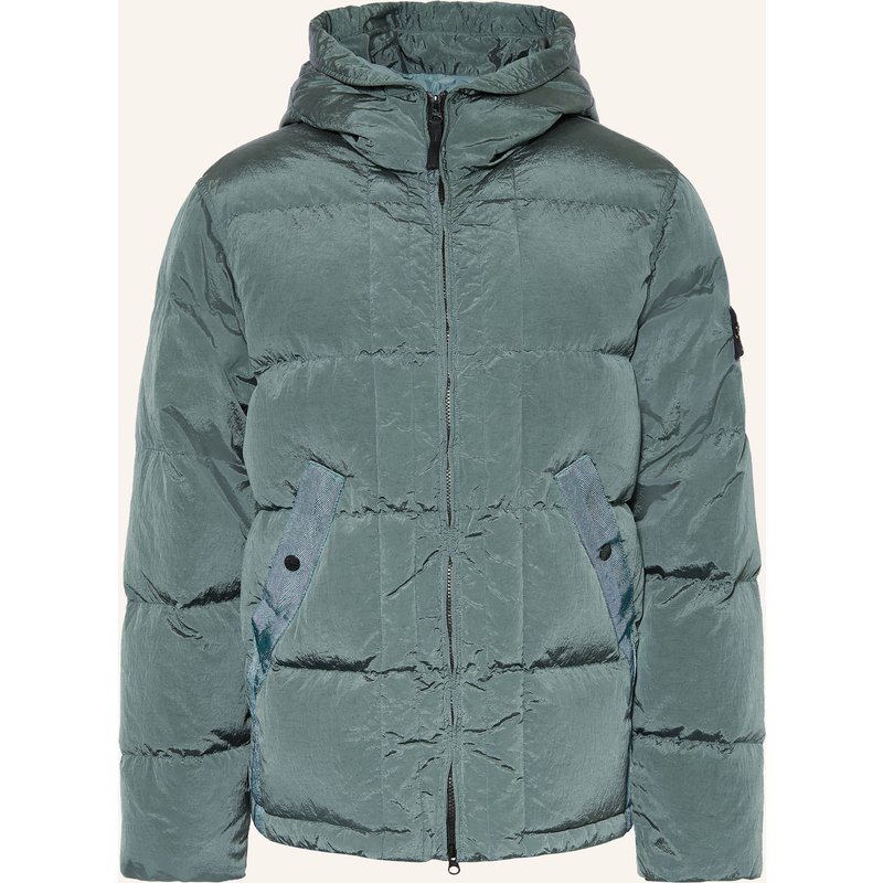 Stone Island Daunenjacke gruen