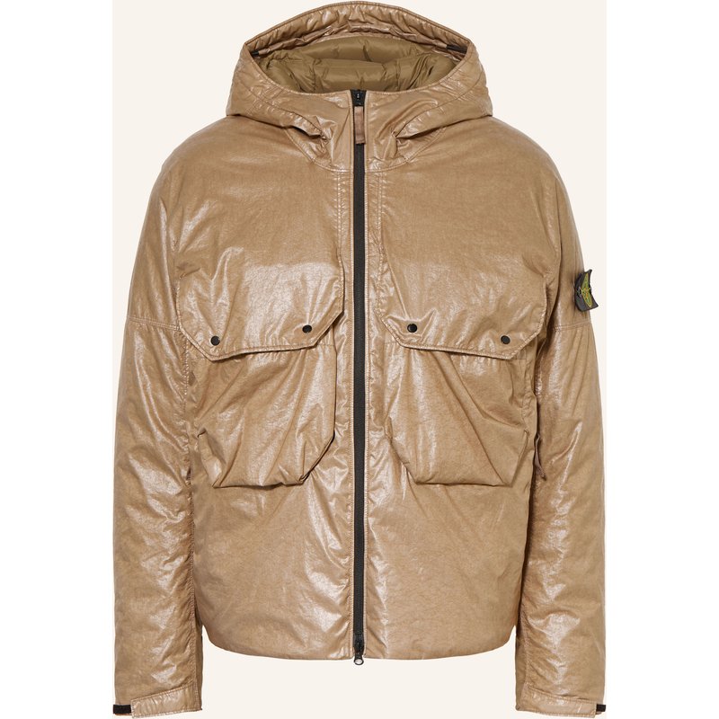 Stone Island Daunenjacke gruen