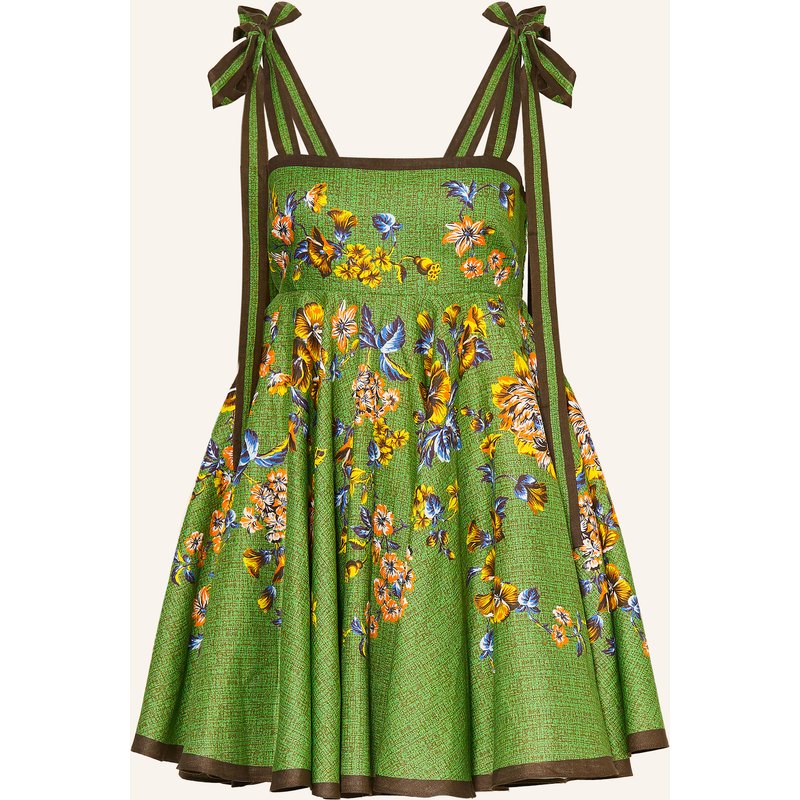 Alémais Leinenkleid Phyllis gruen