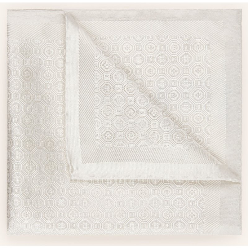 Eton Einstecktuch weiss