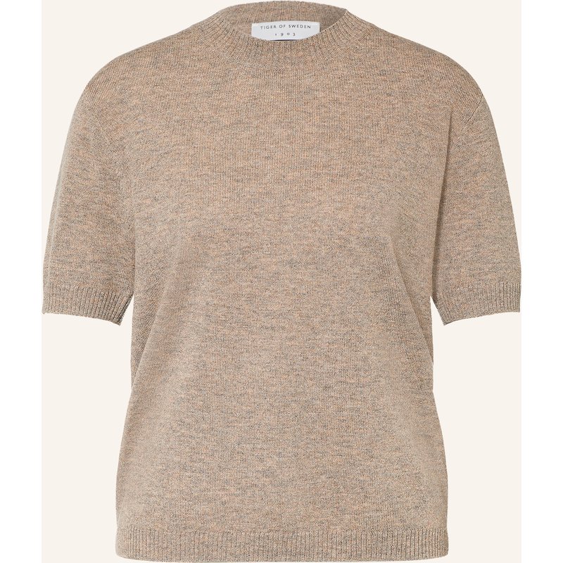 Tiger Of Sweden Strickshirt May Mit Merinowolle grau