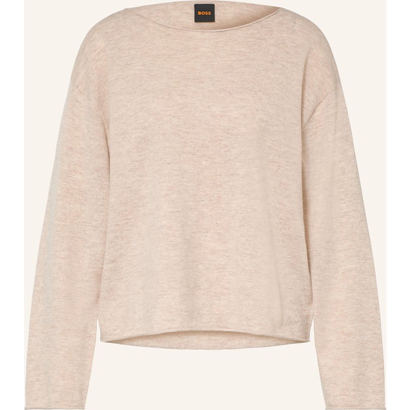 Boss Pullover Faprosa Mit Cashmere beige