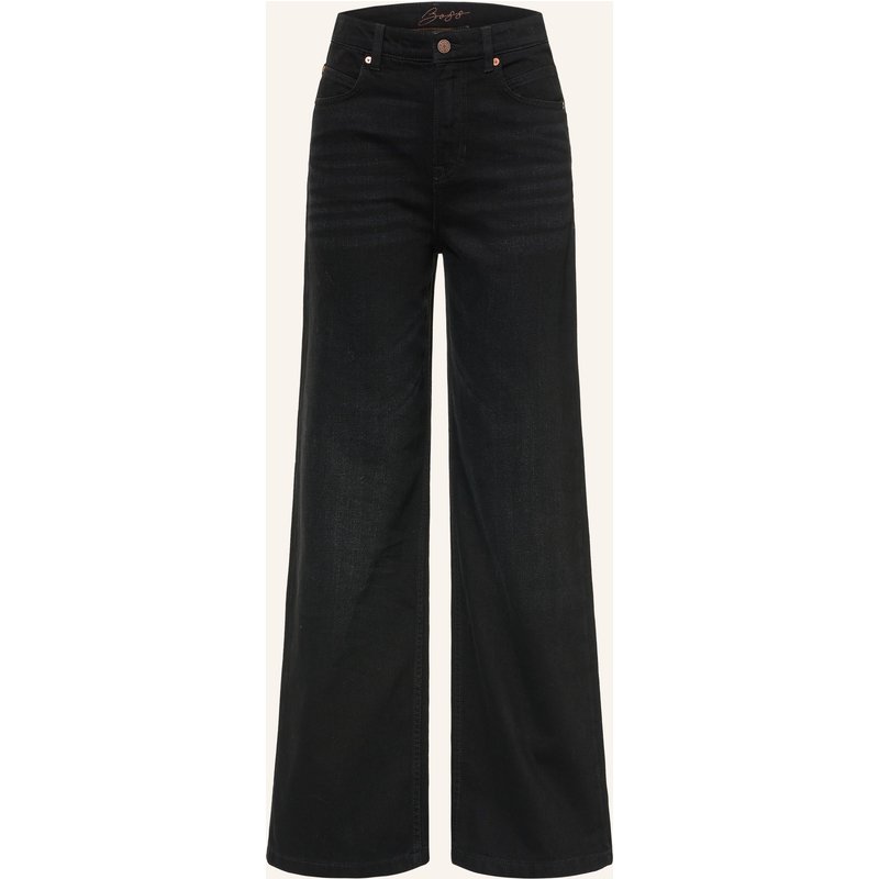Boss Wide Leg Jeans Marlene schwarz